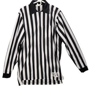 Vtg Honigs Whistle Stop Referee Shirt Mens Extra Large Tall Jersey Made in USA